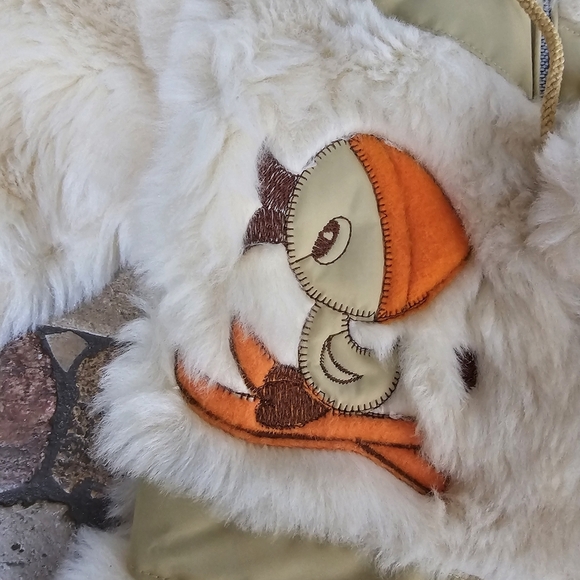 Vintage Kiddies Togs 70s Faux Fur Baby Snowsuit, Cream Color, Size 9m - Picture 3 of 12